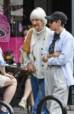 EMMA CORRIN Out with Her Mum in London 07/29/2023