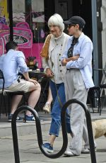 EMMA CORRIN Out with Her Mum in London 07/29/2023