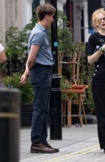 EMMA LAIRD Arrives at Chiltern Firehouse in London 06/29/2023