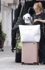 EMMA LAIRD Arrives at Chiltern Firehouse in London 06/29/2023