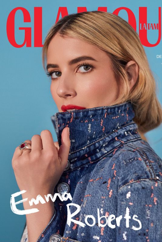 EMMA ROBERTS for Glamour Mexico, July 2023