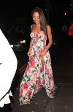 EMMA WEYMOUTH Arrives at Mick Jagger