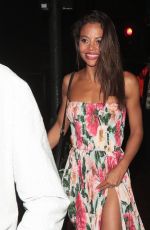 EMMA WEYMOUTH Arrives at Mick Jagger