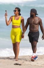 ENIKO PARISH Out for Morning Walk at a Beach in Costa Rica 06/30/2023