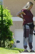 ERIKA ELENIAK Out with Her Dog in Los Angeles 07/13/2023