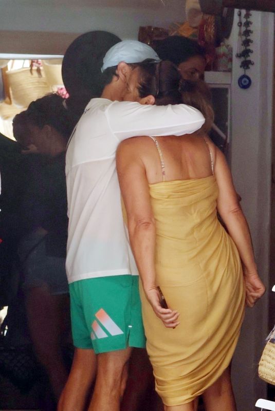 EVA LONGORIA and Jose Antonio Baston on Holiday in Marbella 07/23/2023