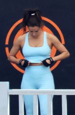 EVA LONGORIA at a Workout in Marbella 07/06/2023
