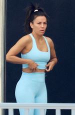 EVA LONGORIA at a Workout in Marbella 07/06/2023