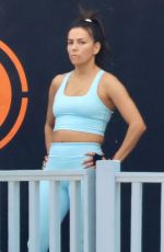 EVA LONGORIA at a Workout in Marbella 07/06/2023