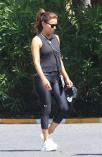 EVA LONGORIA Heading to a Gym in Marbella 07/14/2023
