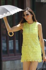 FAMKE JANSSEN Out and About in New York 07/13/2023