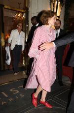 FELICITY BLUNT Night Out in Paris 07/10/2023