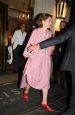 FELICITY BLUNT Night Out in Paris 07/10/2023