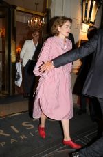 FELICITY BLUNT Night Out in Paris 07/10/2023