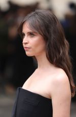 FELICITY JONES at Giorgio Armani Prive Haute Couture Fall/winter 23/24 Show in Paris 07/04/2023