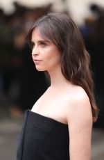 FELICITY JONES at Giorgio Armani Prive Haute Couture Fall/winter 23/24 Show in Paris 07/04/2023