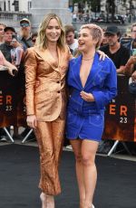 FLORENCE PUGH and EMILY BLUNT at The Oppenheimer Photocall in London 07/12/2023