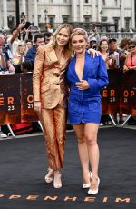 FLORENCE PUGH and EMILY BLUNT at The Oppenheimer Photocall in London 07/12/2023