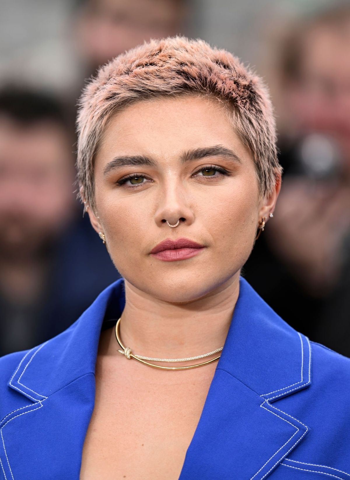 FLORENCE PUGH at Oppenheimer Premiere Photocall at Trafalgar Square in ...