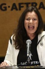 FRAN DRESCHER at TV and Movie Actors Vote for Biggest Walkout in Decades in Los Angeles 07/13/2023