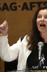 FRAN DRESCHER at TV and Movie Actors Vote for Biggest Walkout in Decades in Los Angeles 07/13/2023
