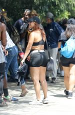 FRANCIA RAISA at SAG-AFTRA Strike at Warner Brothers Studio in Burbank 07/21/2023