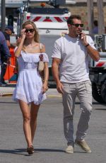 FRIDA AASEN and Tommy Chiabra Out Shopping in Saint-Tropez 07/01/2023