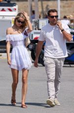 FRIDA AASEN and Tommy Chiabra Out Shopping in Saint-Tropez 07/01/2023