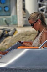 FRIDA AASEON on Vacation in Saint Tropez 07/18/2023
