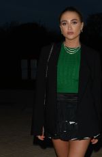 GEORGIA HARRISON Out for Dinner at Alec