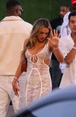 GEORGIA HASSARTI at 4th of July White Party at Nobu in Malibu 07/04/2023