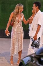 GEORGIA HASSARTI at 4th of July White Party at Nobu in Malibu 07/04/2023