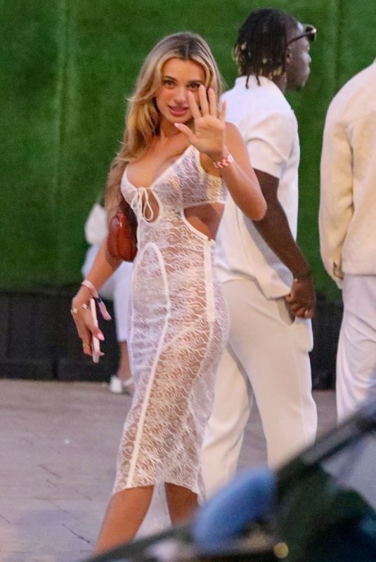GEORGIA HASSARTI at 4th of July White Party at Nobu in Malibu 07/04/2023