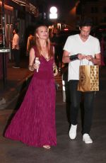 GEORGINA CHAPMAN and Adrien Brody Out for Ice Cream in St Tropez 07/22/2023