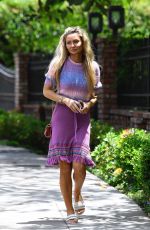 GIA SKOVA Out and About in Santa Monica 07/223/2023