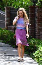 GIA SKOVA Out and About in Santa Monica 07/223/2023