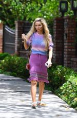 GIA SKOVA Out and About in Santa Monica 07/223/2023