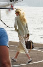 GIGI HADID Arrives at Heliport in New York 07/01/2023
