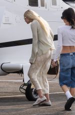 GIGI HADID Arrives at Heliport in New York 07/01/2023