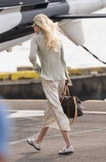 GIGI HADID Arrives at Heliport in New York 07/01/2023
