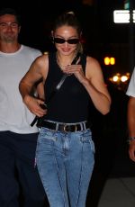 GIGI HADID Arrives at Leah McCarthy