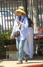 GILLIAN JACOBS at SAG Strike at Paramount Studio in Los Angeles 07/18/2023