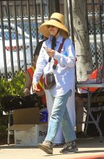 GILLIAN JACOBS at SAG Strike at Paramount Studio in Los Angeles 07/18/2023