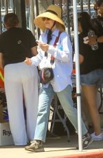 GILLIAN JACOBS at SAG Strike at Paramount Studio in Los Angeles 07/18/2023
