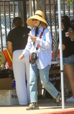 GILLIAN JACOBS at SAG Strike at Paramount Studio in Los Angeles 07/18/2023