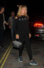 GOLDIE HAWN and Kurt Russell Arrives at Chiltern Firehouse in London 07/02/2023
