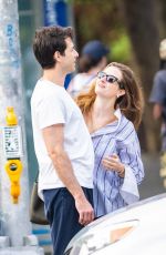 GRACE GUMMER Out for Dinner with a Friend at Bar Pitti in New York 06/28/2023