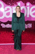 GRETA GERWIG at Barbie Photocall in London 07/13/2023