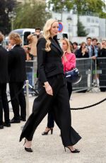 GWENDOLIN CHRISTIE at Schiaparelli Haute Couture Show at Paris Fashion Week 07/03/2023