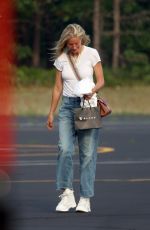 GWYNETH PALTROW aand Brad Falchuk Arrives at Hamptons Heliport 06/30/2023